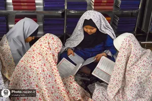 جشن تکلیف دوهزار نفری دختران مشهدی-2