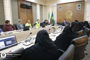 رونمایی از نشریات سازمان انتقال خون موجود در گنجینه رضوی