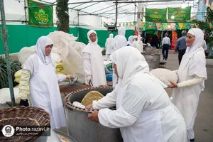 بازدید مدیر عالی حرم از مواکب خدمت رسان به زائرین در دهه کرامت