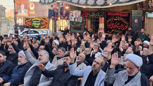 پاسداشت مقام ۱۰۰ شهید در سنجان استان مرکزی