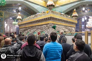 تشرف حکمران ایالت سند پاکستان به حرم مطهر رضوی