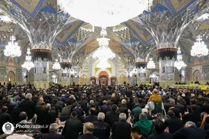 مراسم عزاداری روز تاسوعای حسینی در رواق امام خمینی(ره)