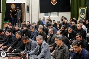 مراسم عزاداری دهه اول محرم در ساختمان ثامن