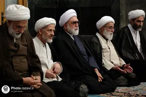 آئین اختتامیه دوره تابستانه طلاب در حرم مطهر رضوی