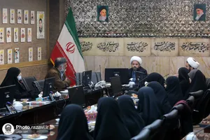 هم&zwnj;اندیشی عفاف و حجاب در حرم مطهر رضوی