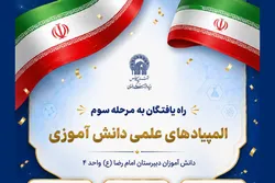 راه‌یابی دانش‌آموزان دبیرستان امام رضا (ع) به مرحله سوم المپیاد‌های علمی کشوری
