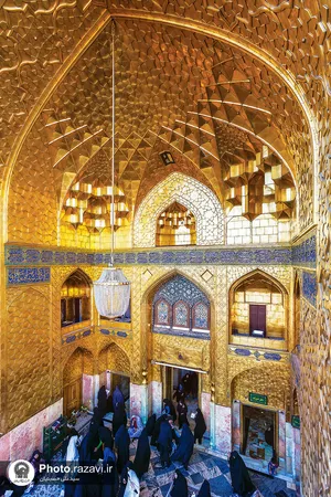 شاهکارهای هنری در آستان قدس رضوی؛ کتیبه&zwnj;های صحن آزادی