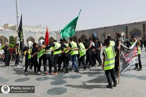 عزاداری روز شهادت امام رضا علیه&zwnj;السلام در حرم مطهر رضوی-2