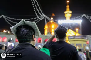 مراسم احیا شب بیست و یکم ماه مبارک رمضان در حرم مطهر رضوی-1