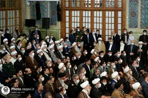 سخنرانی نوروزی رهبر معظم انقلاب در حرم مطهر رضوی
