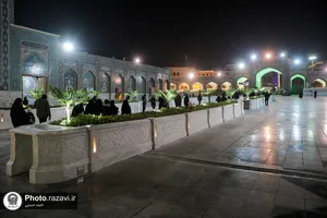 بهسازی مسیر ورودی رواق دارالحجه حرم مطهر رضوی