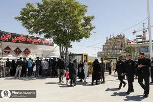 بازدید قائم مقام تولیت آستان قدس رضوی از مواکب اطراف حرم مطهر رضوی