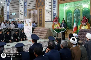 اهدا 162 تخته فرش دست&zwnj;باف رضوی به حرم حضرت معصومه(سلام الله علیها)