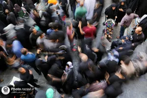 عزاداری شهادت امام رضا علیه السلام در حرم مطهر رضوی