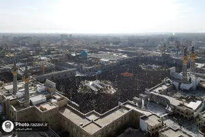 اقامه نماز عید سعید فطر در حرم مطهر رضوی