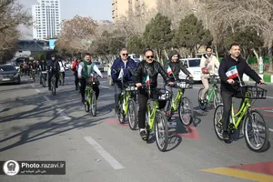 همایش دوچرخه سواری کارکنان آستان قدس رضوی