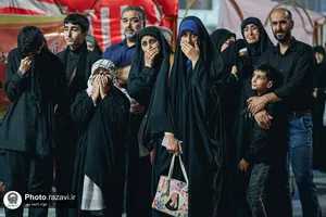 سومین شب مراسم بزرگداشت رهبر شهید انقلاب اسلامی از سوی رهبر معظم انقلاب