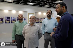 بازدید معاون صدای سازمان صدا و سیما از نمایشگاه رواق خدمت
