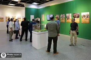 بازدید کارگردانان تئاتر کشور از نمایشگاه رواق خدمت