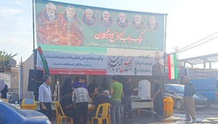 تجلی خدمت‌رسانی رضوی در موکب امام رضا (ع) دهگلان