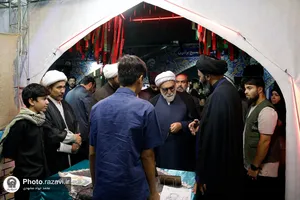 بازدید تولیت آستان قدس رضوی از نمایشگاه مسجد شایسته