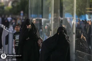 اجتماع مردم مشهد در پی شهادت رئیس جمهور و جمعی از مسئولان-1