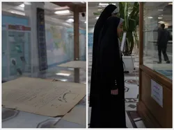نمایشگاه کتاب و نشریات «از خط تا خبر» در کتابخانه حرم رضوی