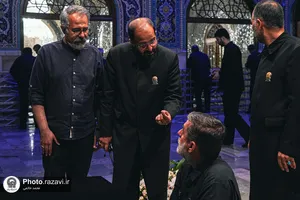 آماده سازی قبر مطهر رهبر شهید انقلاب