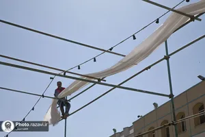 آماده&zwnj;سازی مواکب دهه آخر صفر در مشهد