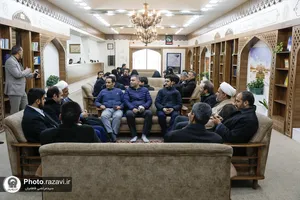 بازدید کارکنان آستان قدس از موسسات موقوفه خدمات زائر رضوی