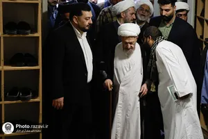 اعتکاف علمی طلاب در مدرسه تابستانی دارالعلم حرم مطهر رضوی-1