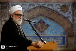 آیین تعویض پوش ضریح مطهر رضوی به مناسبت آغاز ماه محرم