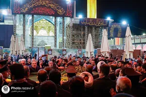تشرف کاروان سفیران امام رئوف به حرم امامین عسکریین (علیهم&zwnj;السلام)