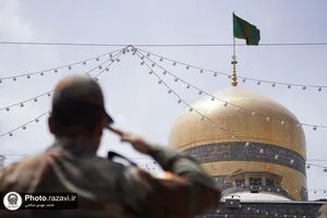 آیین سلام کارکنان ارتش در دهه کرامت