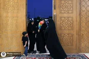 مراسم سوگواری دهه آخر صفر در اردوگاه باغ خاتون