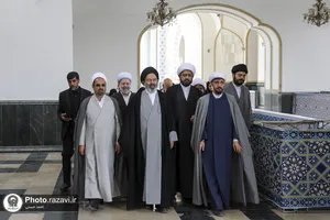 بازدید نماینده ولی&zwnj;فقیه در امور حج و زیارت از نمایشگاه &laquo;در آستان بقیع&raquo;