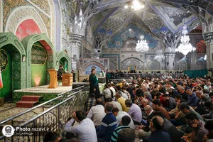 مراسم &laquo;استغاثه&raquo; در حرم مطهر رضوی