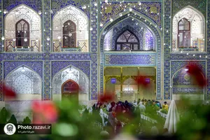 شب میلاد امام حسن عسکری(علیه&zwnj;السلام) در حرم مطهر رضوی