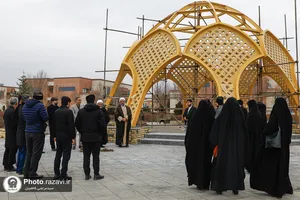 بازدید کارکنان آستان قدس از موسسات موقوفه خدمات زائر رضوی