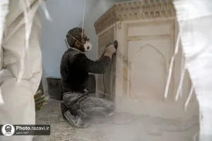 پروژه مرمت و بازسازی صحن انقلاب