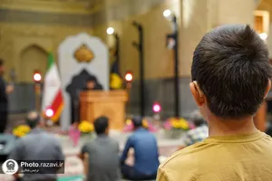 مراسم قرائت دعای عرفه ویژه ناشنوایان و کم شنوایان در حرم&zwnj;مطهر رضوی