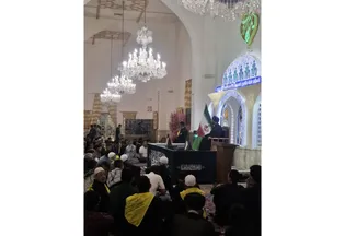 زائران اردو زبان در سوگ خورشید سامرا، اشک ماتم ریختند 