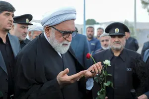 حضور تولیت آستان قدس رضوی در روستای برزش آباد مشهد