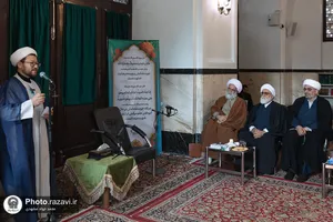 دیدار تولیت آستان قدس رضوی با طلاب مدرسه علمیه گوهرشاد