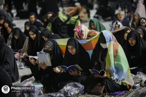 مراسم احیا شب بیست و سوم ماه مبارک رمضان در حرم مطهر رضوی - 1