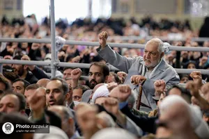 سخنرانی نوروزی رهبر معظم انقلاب در حرم مطهر رضوی