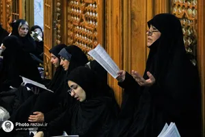 مراسم احیا شب بیست و سوم ماه مبارک رمضان در حرم مطهر رضوی-3