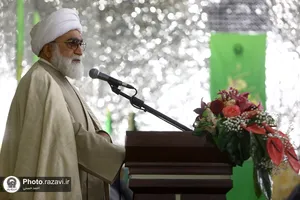 مراسم اعطای احکام خدام حرم مطهر رضوی