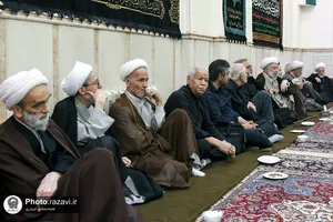 عزاداری دهه اول محرم در حسینیه امام رضا علیه&zwnj;السلام