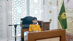 «کرسی تلاوت رضوی» در حرم حضرت حسین بن موسی الکاظم (ع) برگزار شد